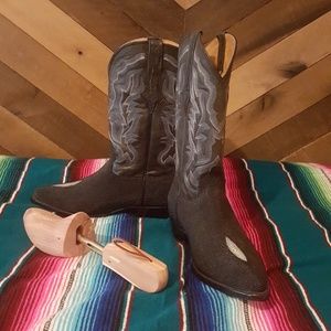 Mens Stingray Handmade Cowboy Boots
